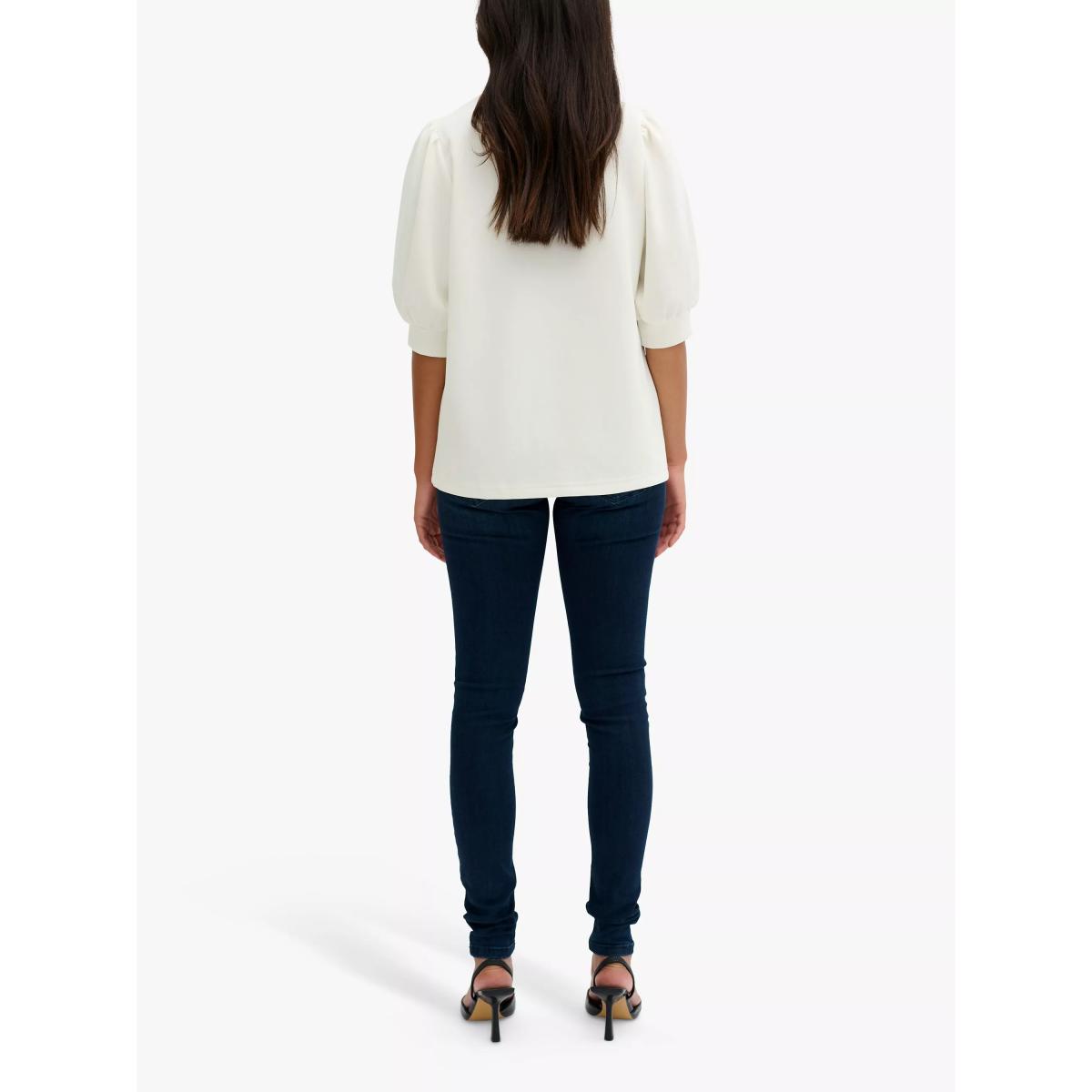 MY ESSENTIAL WARDROBE Puff Sleeve Turtleneck Blouse – image 2