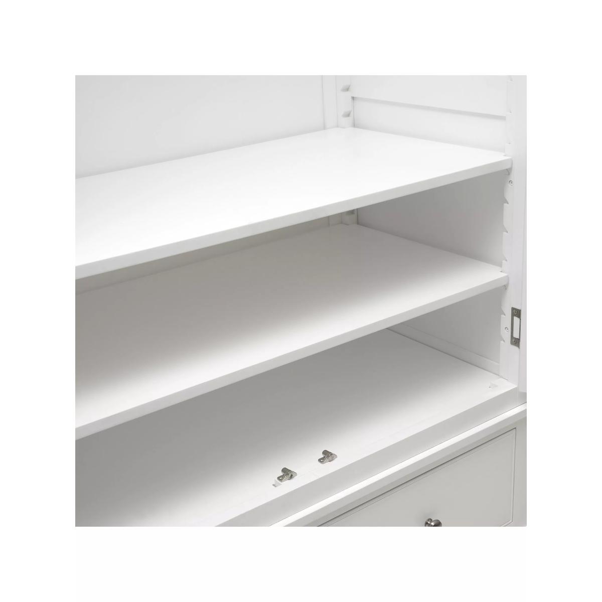 Cotswold Fairford Double Wardrobe, Soft White – image 6