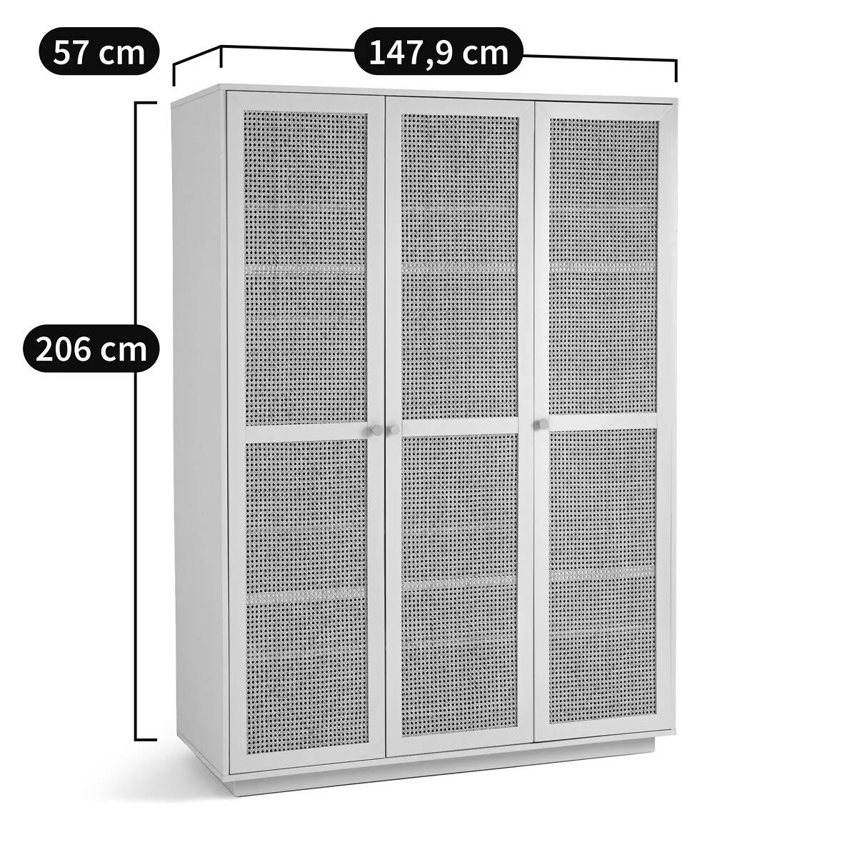 Paola Triple Wardrobe – image 7