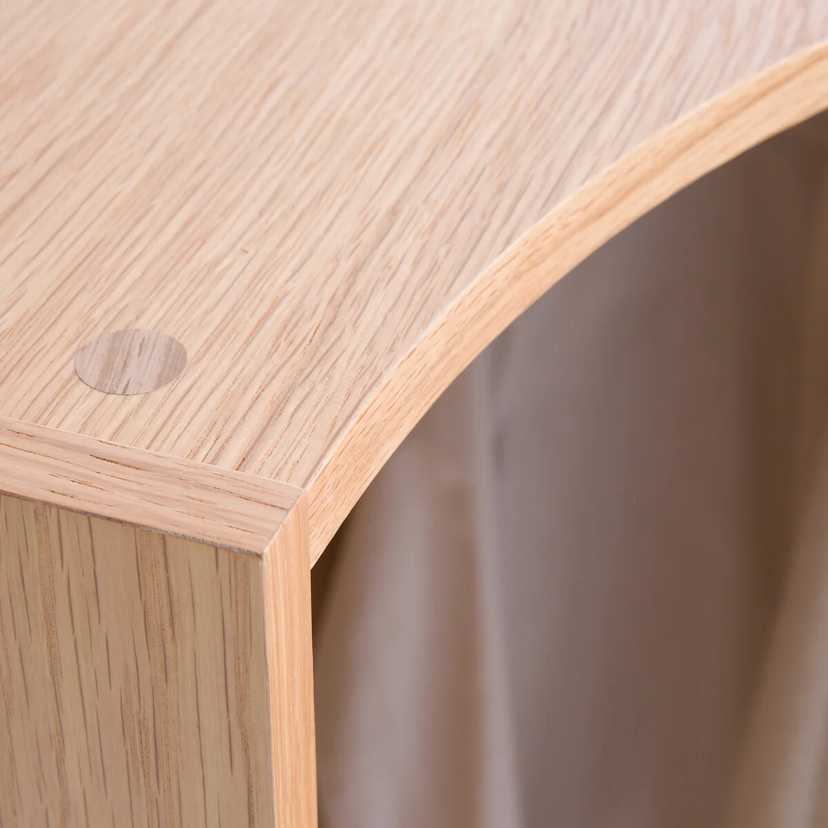 Evoria Oak Veneer Corner Unit For A Mix and Match Wardrobe – image 6