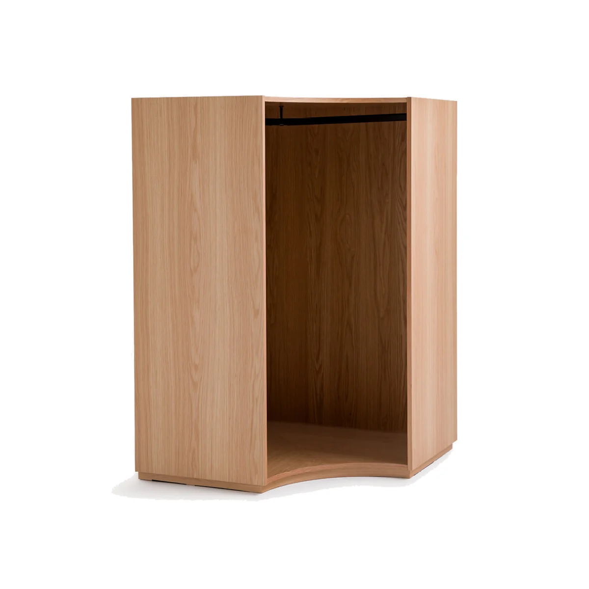 Evoria Oak Veneer Corner Unit For A Mix and Match Wardrobe – image 1