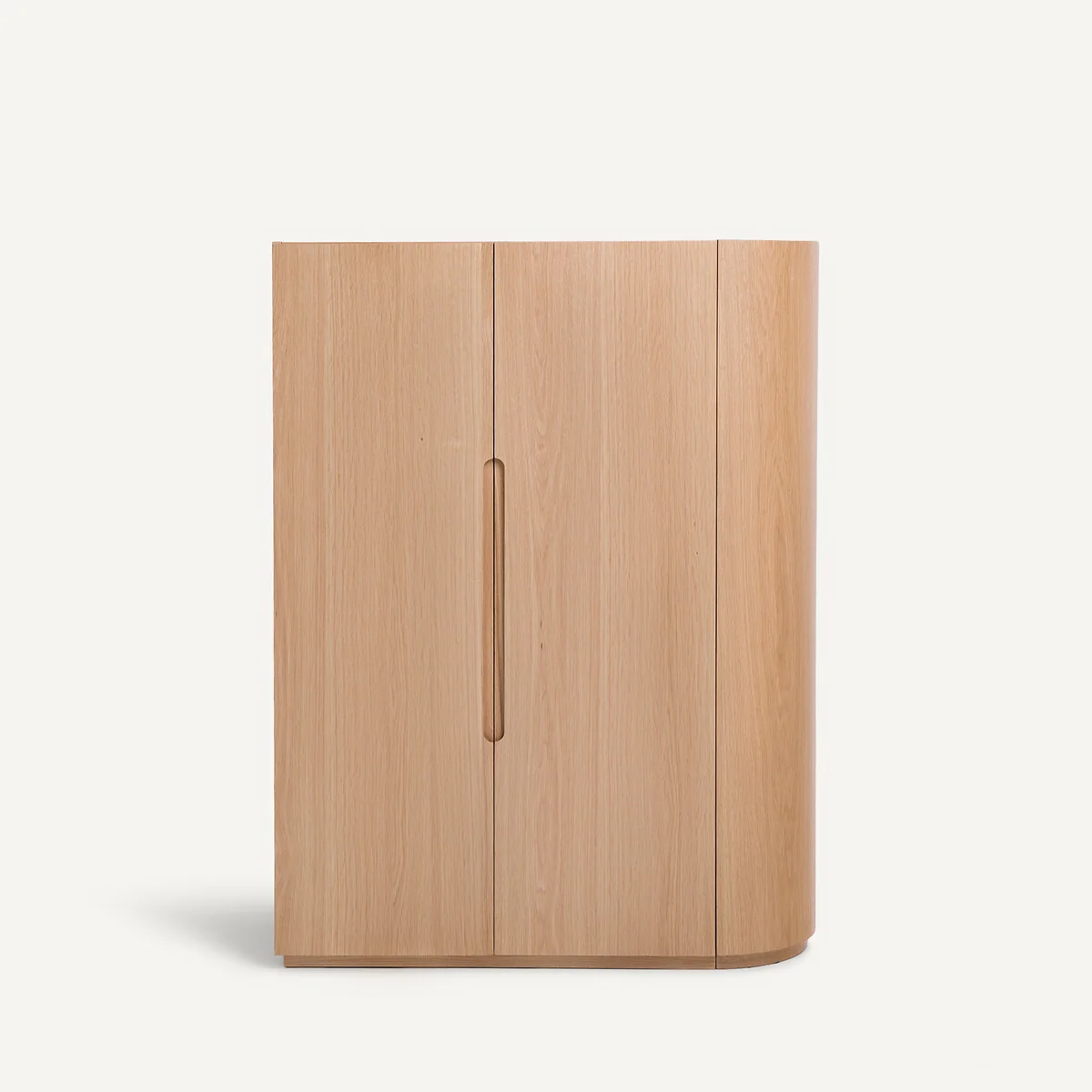 Evoria Oak Veneer Round Corner Unit For A Mix and Match Wardrobe – image 3