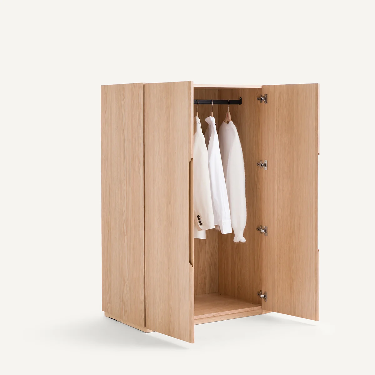 Evoria Oak Veneer Round Corner Unit For A Mix and Match Wardrobe – image 5