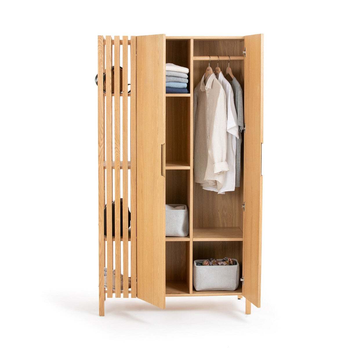 Lazar 2-Door Wardrobe – image 5