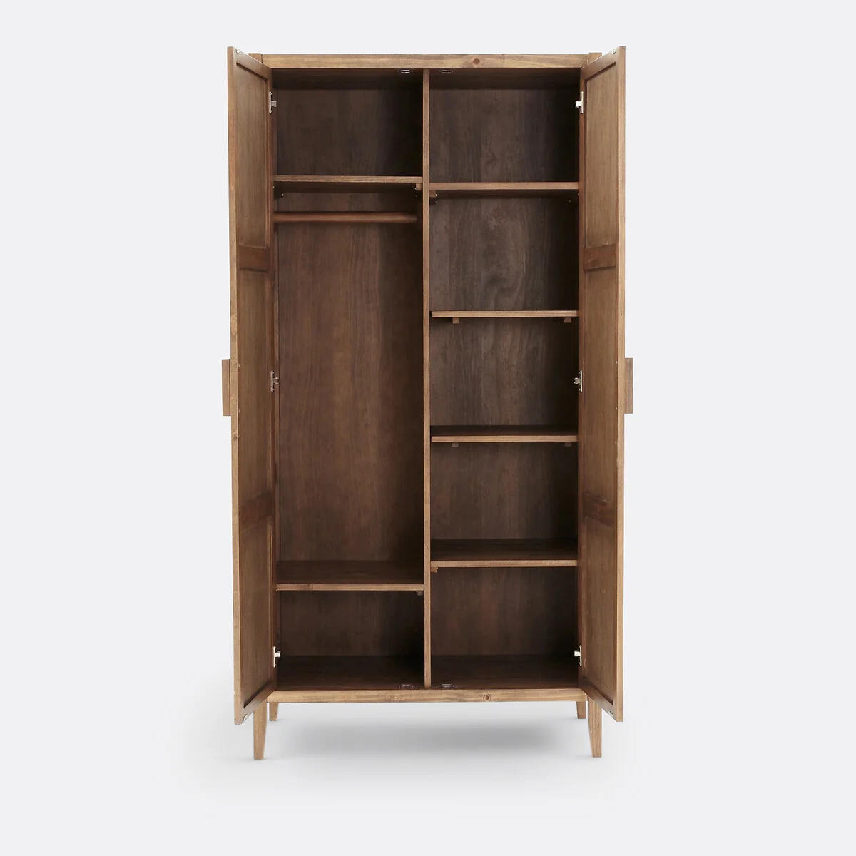 Nottingham 2-Door Solid Pine Wardrobe – image 4
