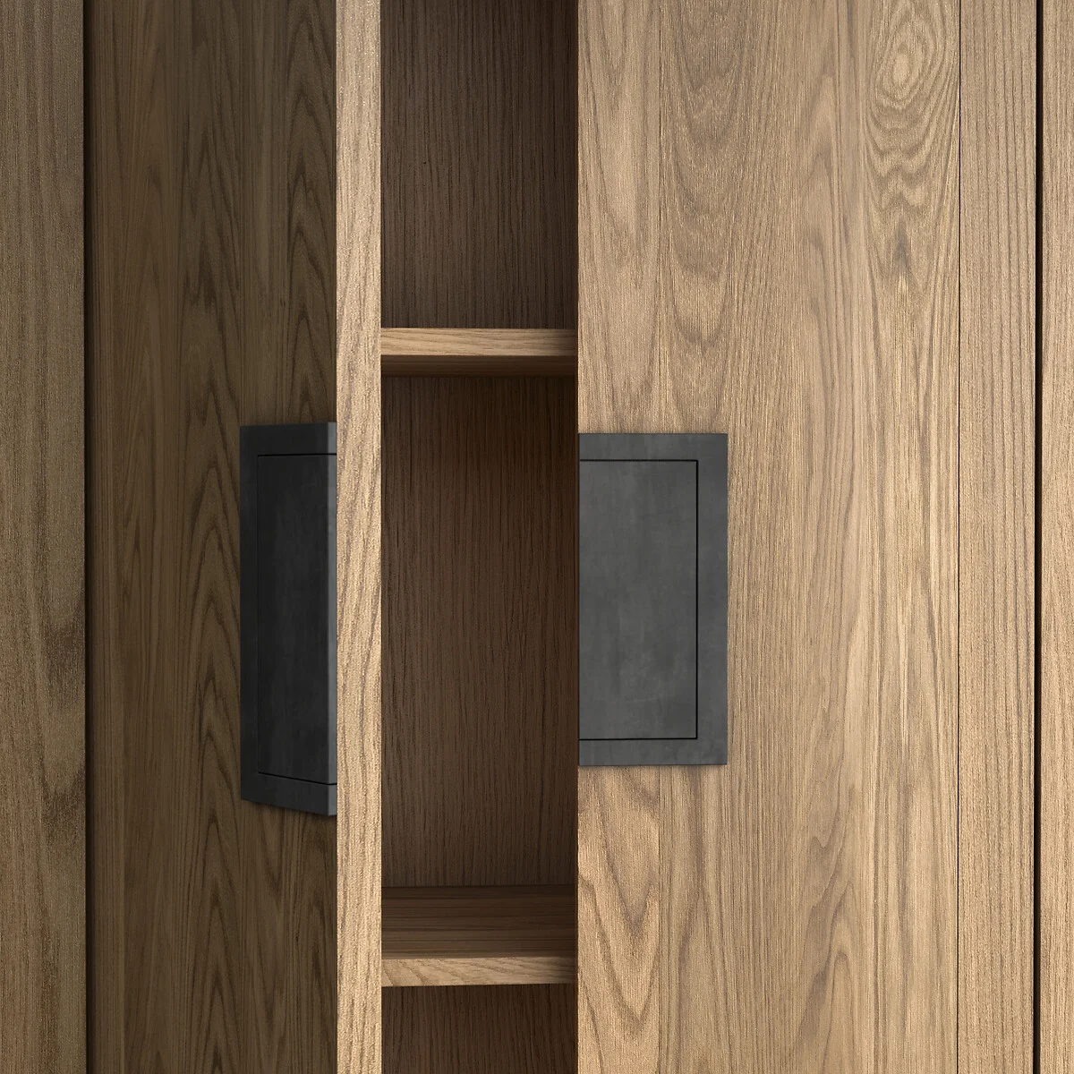 Ling Chinese Solid Oak and Veneered Wardrobe – image 4