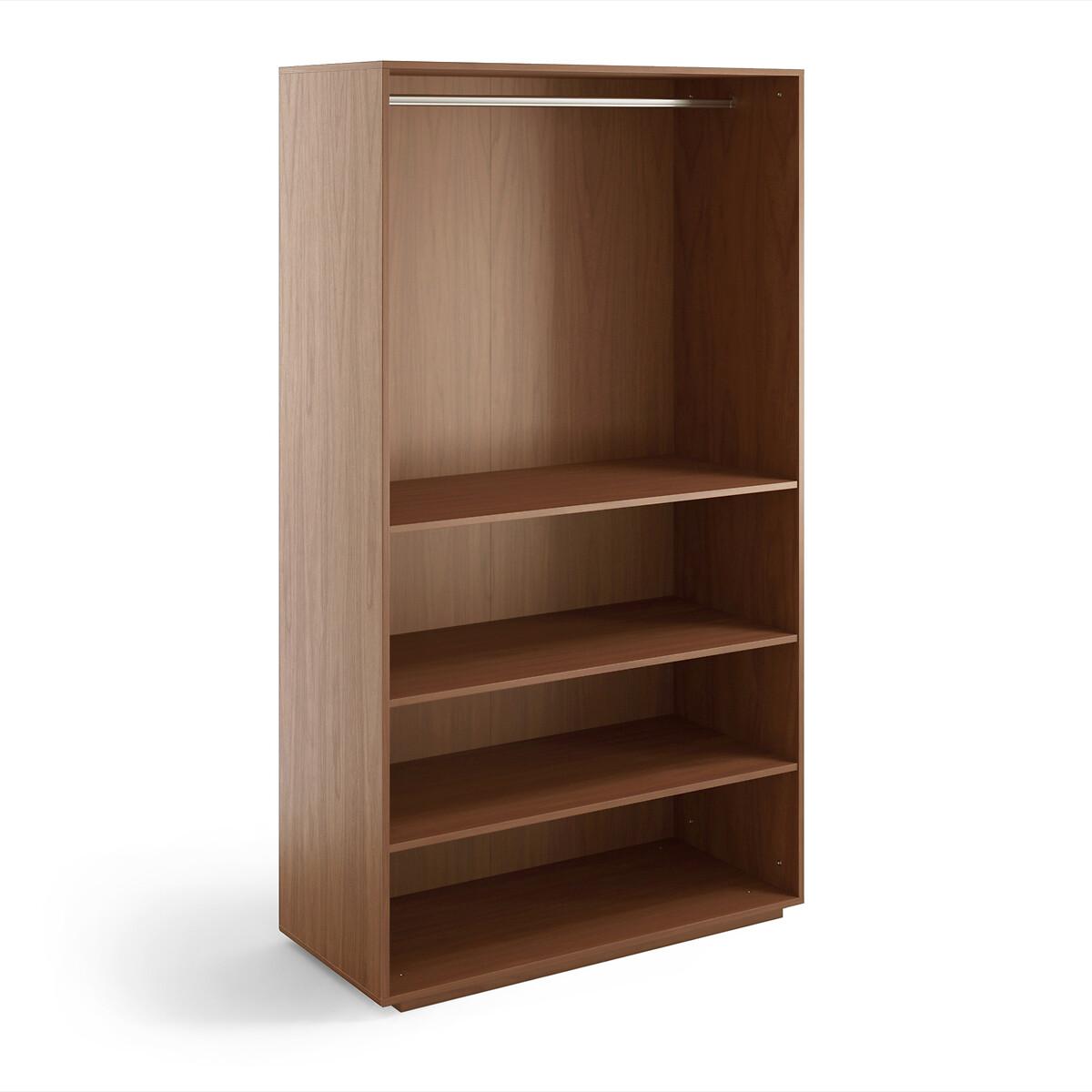 Johanez 120cm Walnut Veneer Wardrobe Unit – image 7
