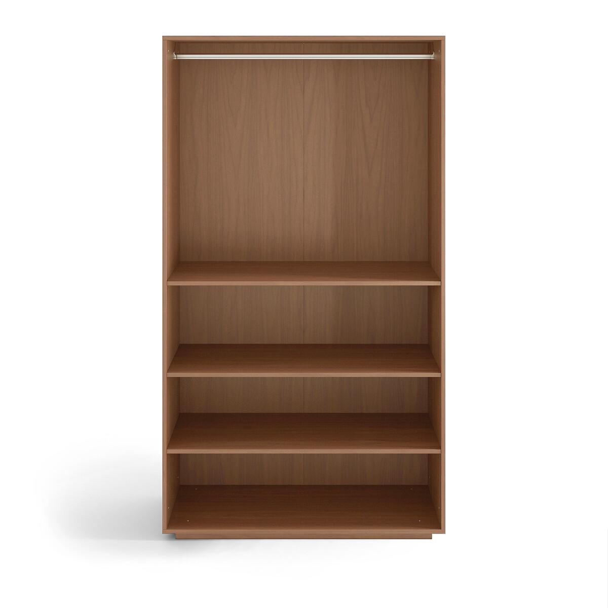 Johanez 120cm Walnut Veneer Wardrobe Unit – image 8