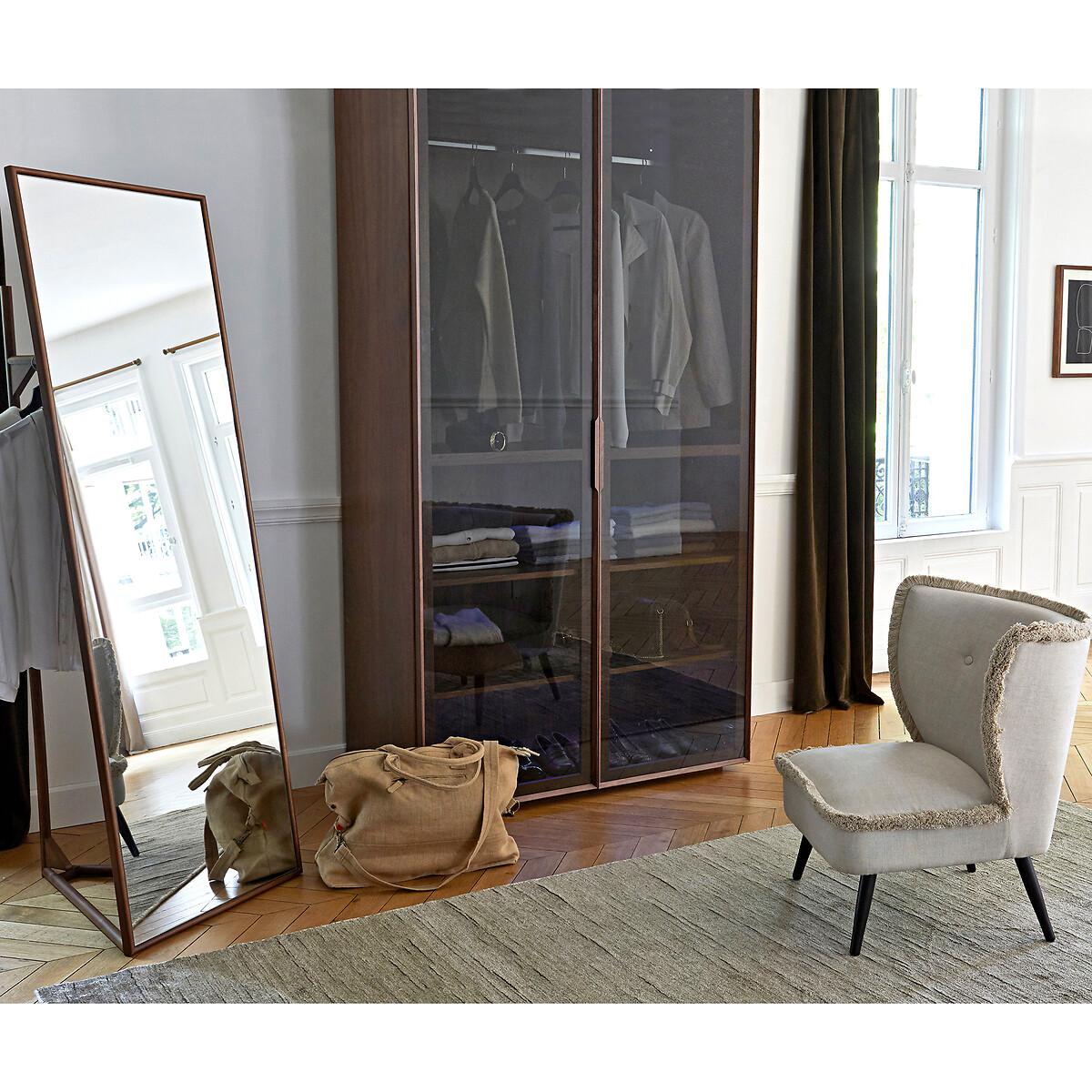 Johanez 120cm Walnut Veneer Wardrobe Unit – image 10