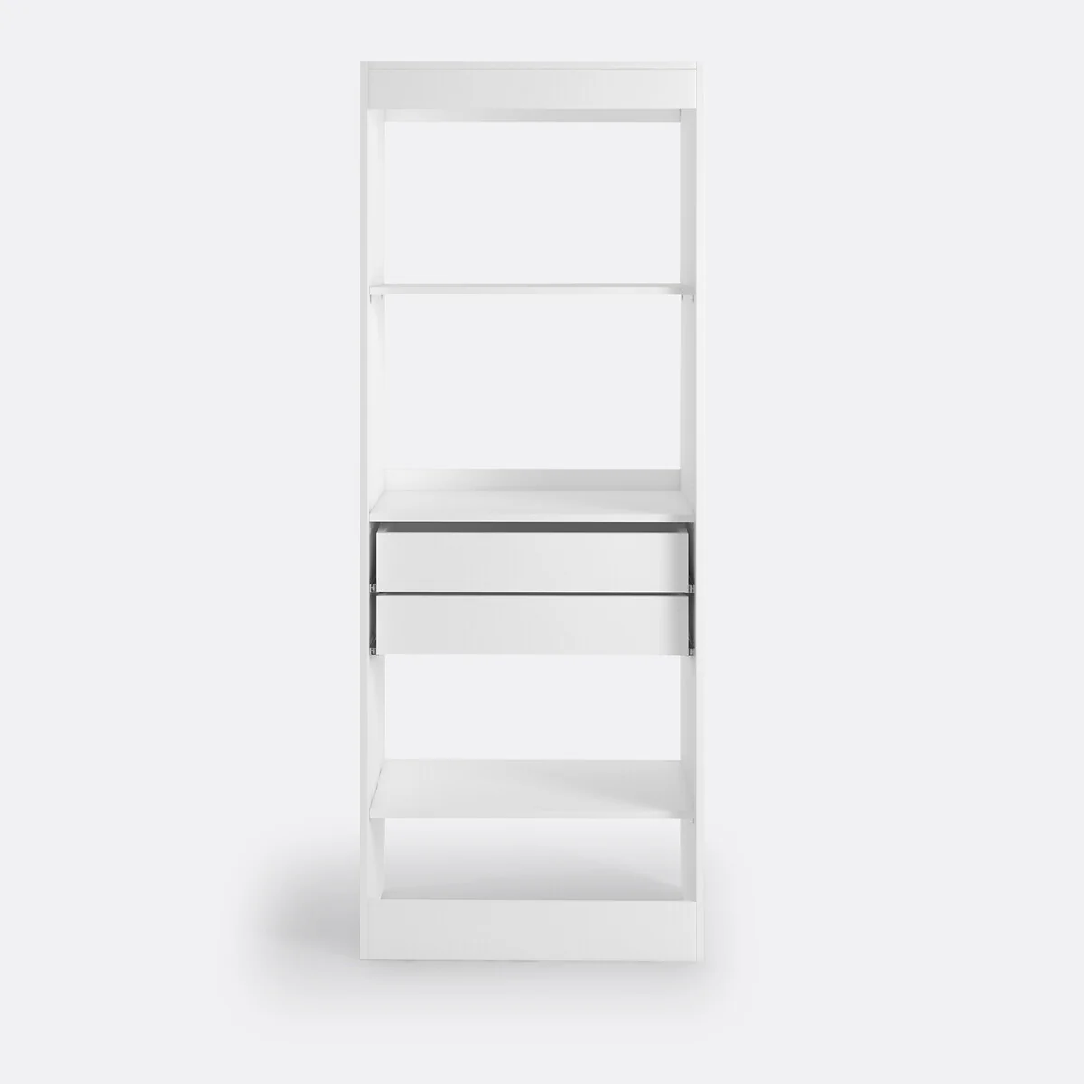 Build 3-Shelf and 2-Drawer Wardrobe Module – image 3