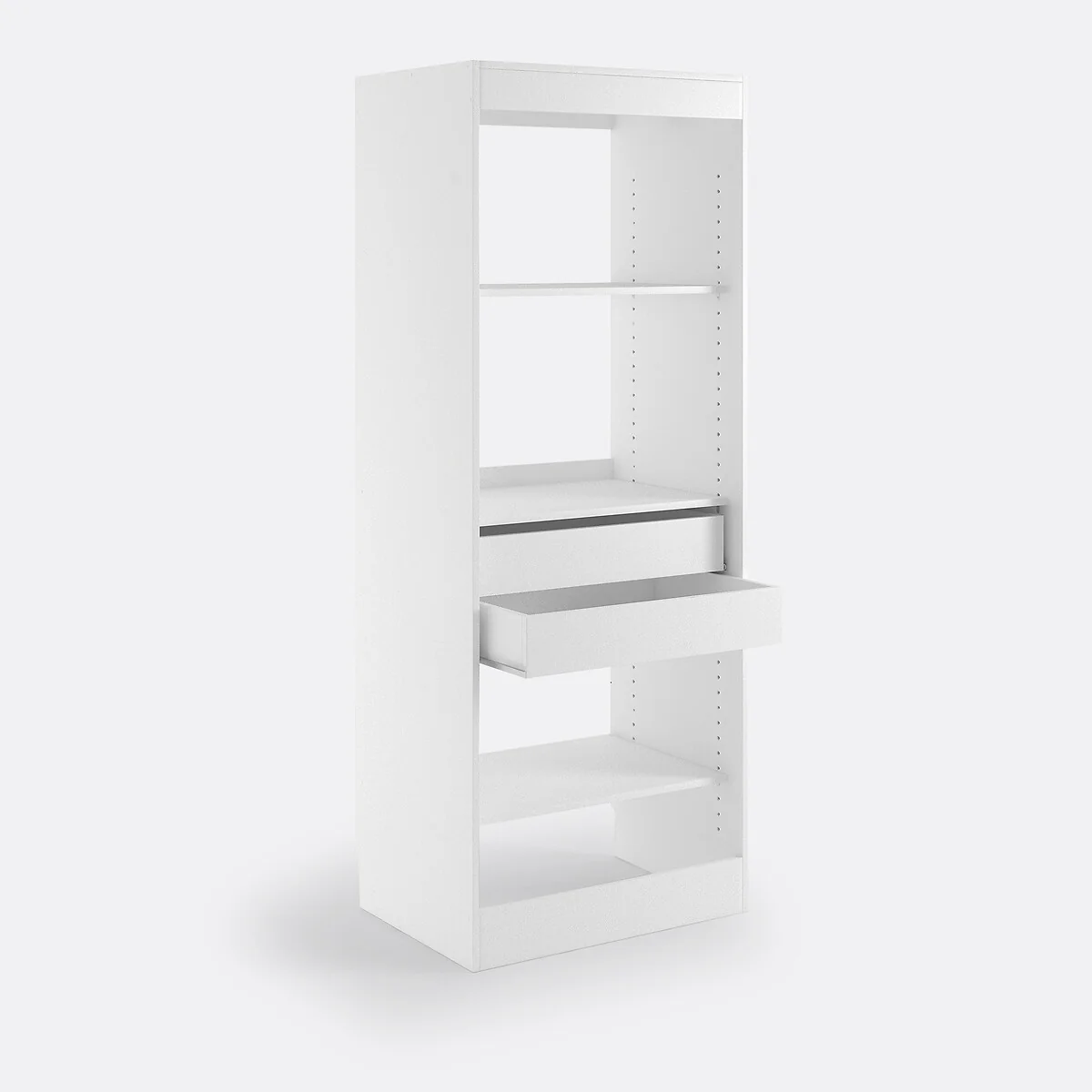 Build 3-Shelf and 2-Drawer Wardrobe Module – image 4