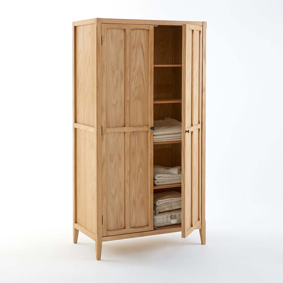 Eugénie 2 Door 4 Shelf Wardrobe – image 2