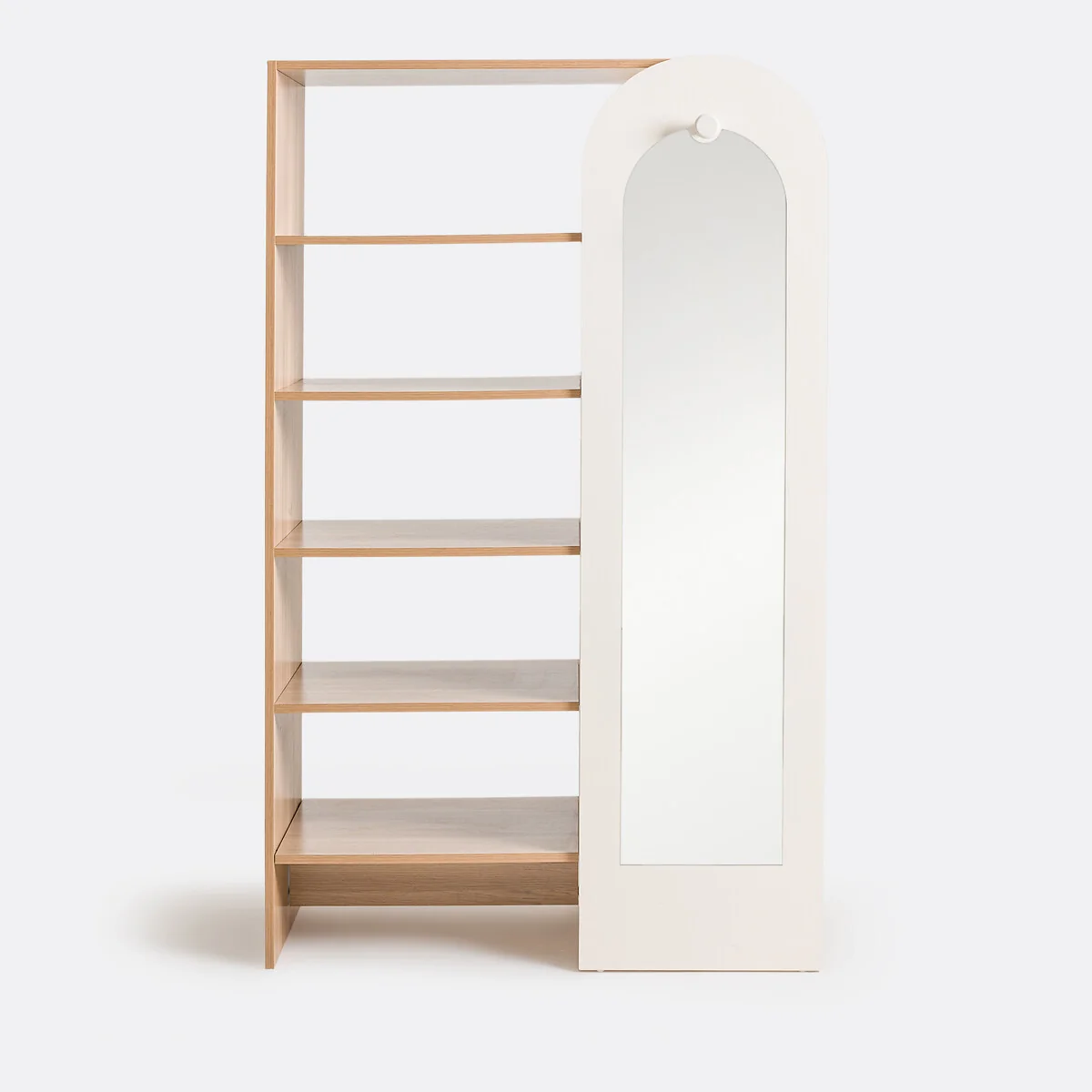 Zaria Wardrobe with Mirror – image 2