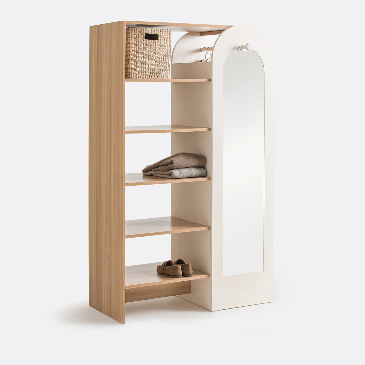 Zaria Wardrobe with Mirror – image 4