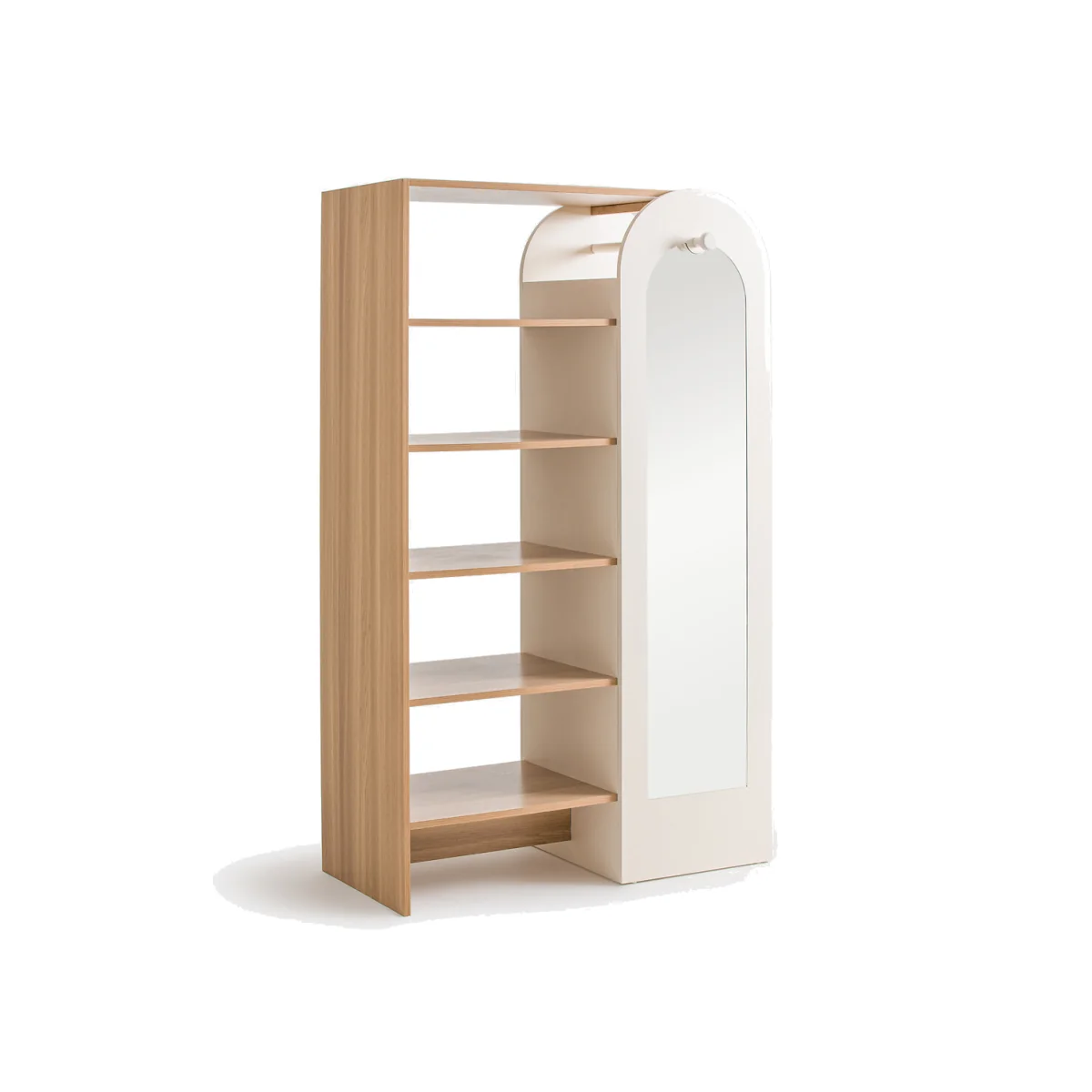 Zaria Wardrobe with Mirror – image 1