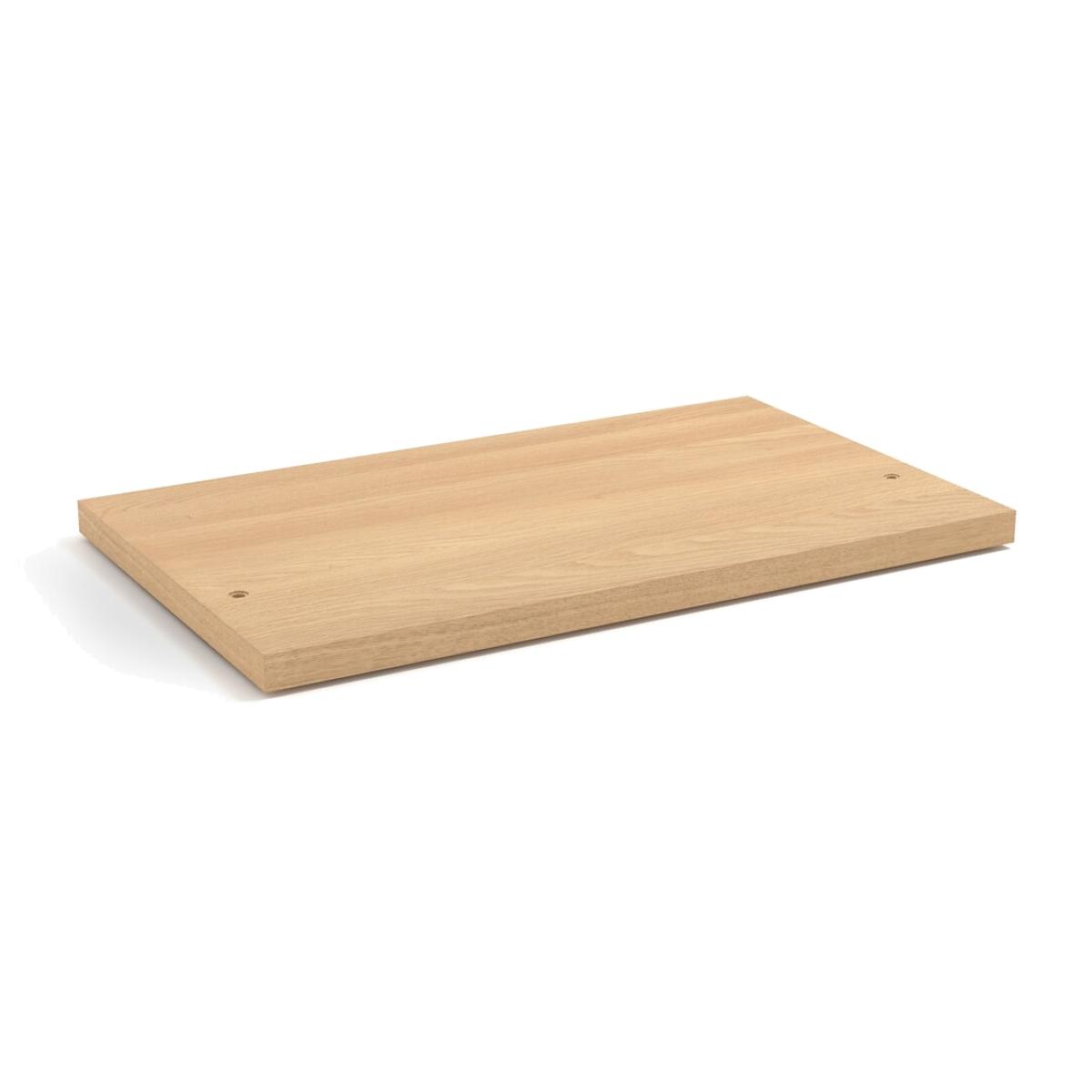 Joha 60cm Oak Veneered Wardrobe Support Shelf – image 1