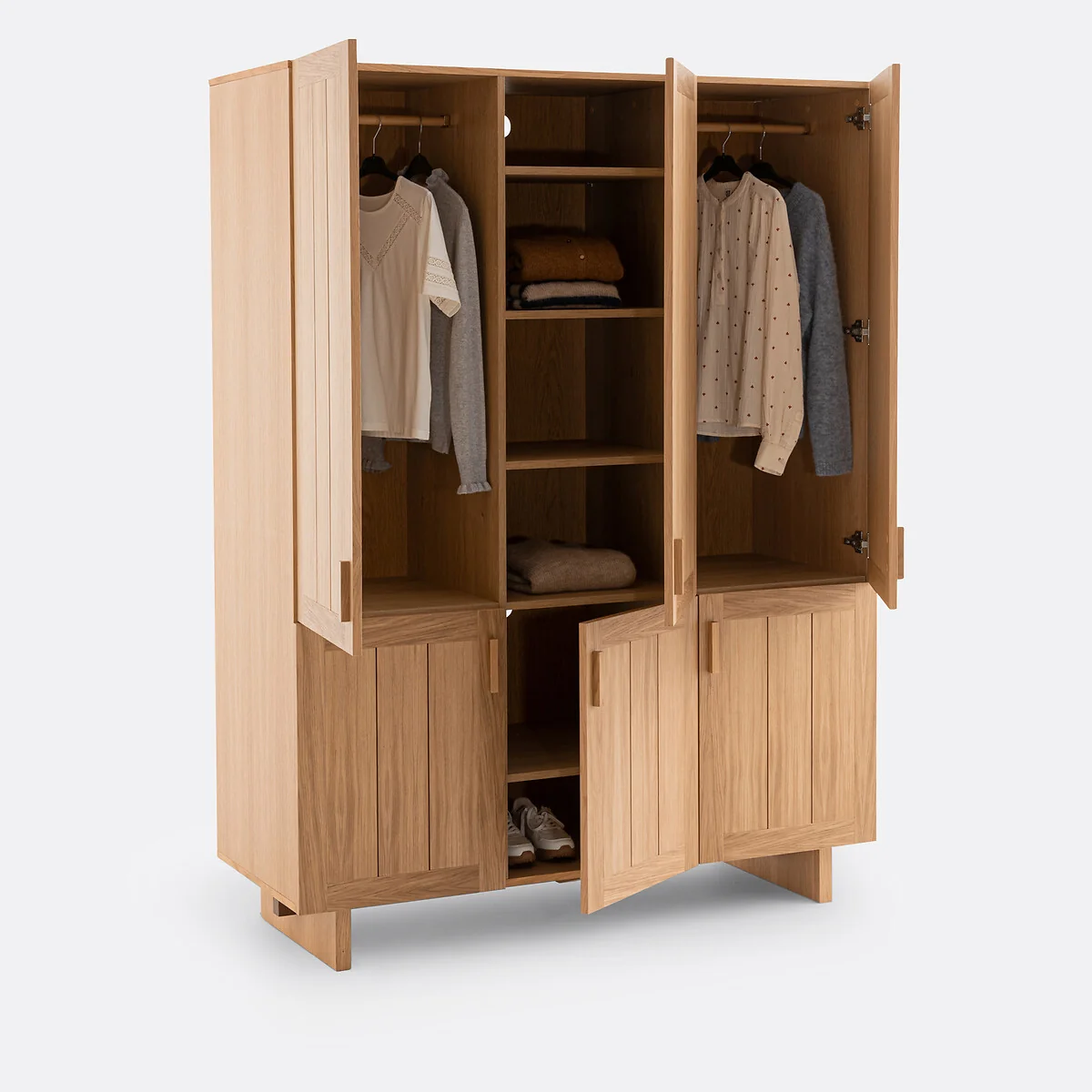 Lanko 6-Door Wardrobe – image 3