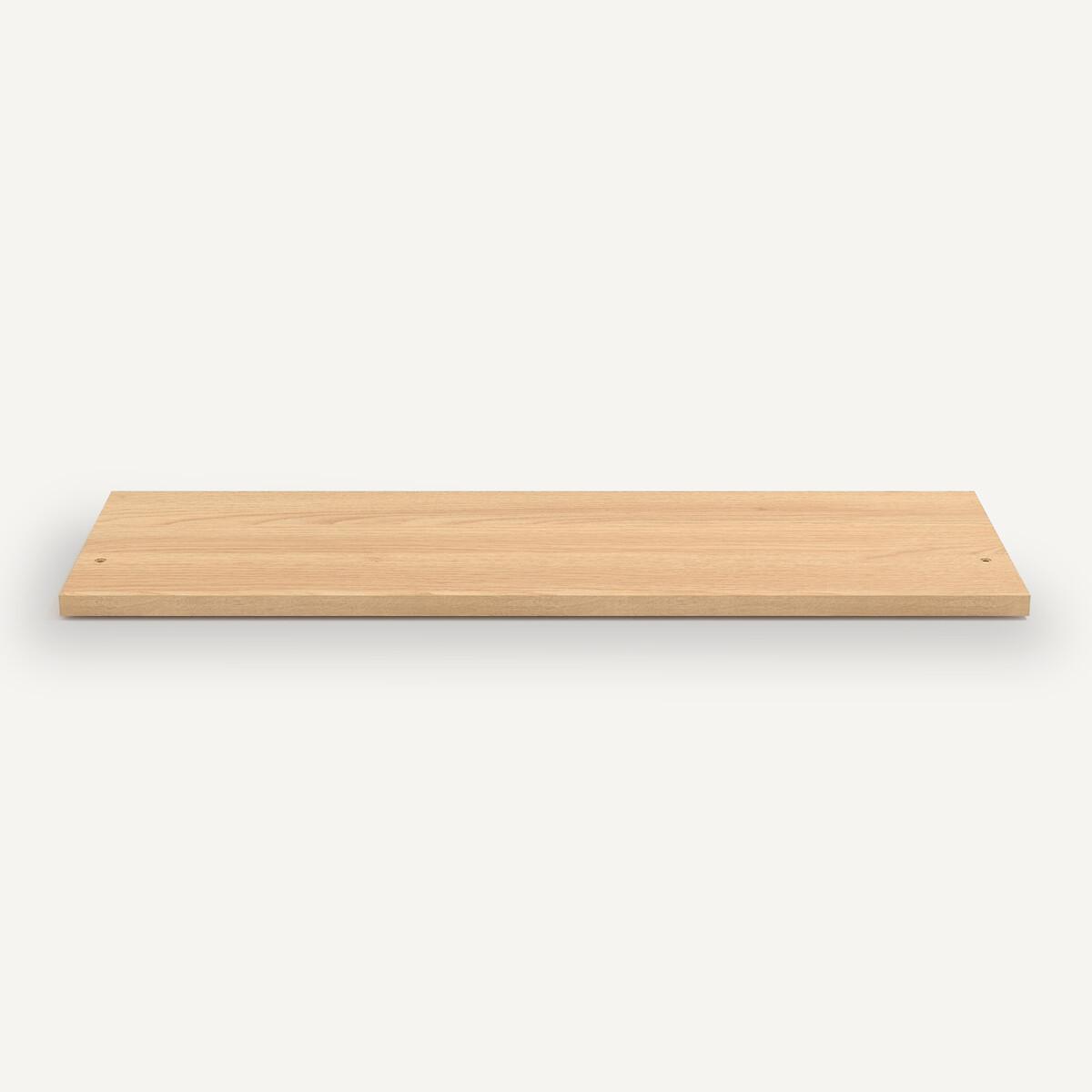 Johanez 110cm Oak Veneer Wardrobe Support Shelf – image 3
