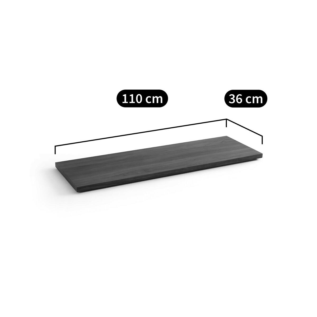 Johanez 110cm Oak Veneer Wardrobe Support Shelf – image 7