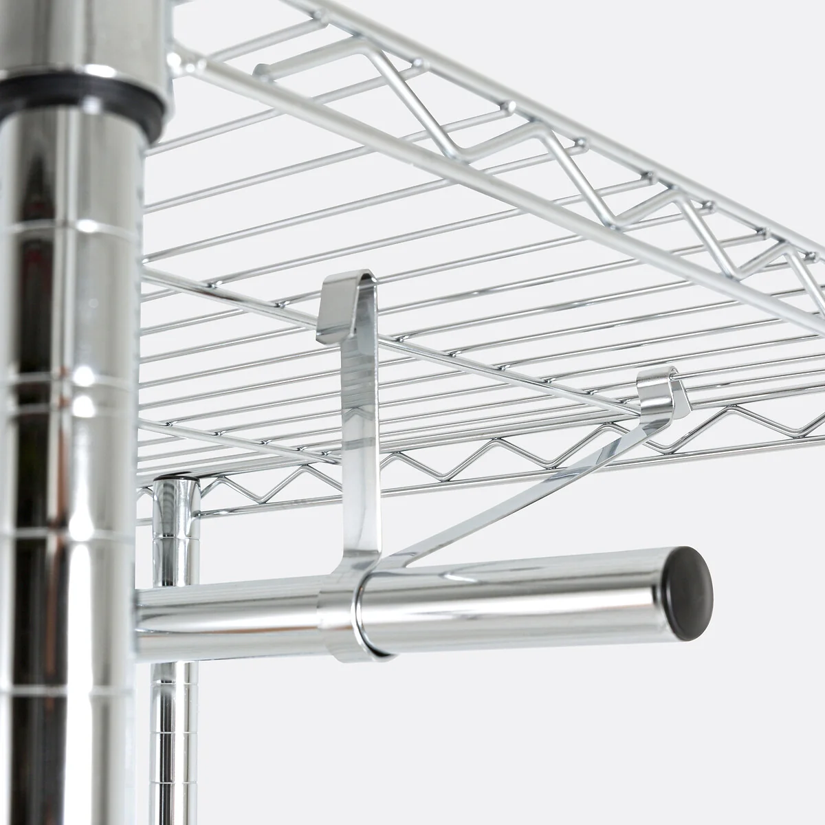 Fozzo 2-Rail 4-Shelf Wardrobe Unit – image 7