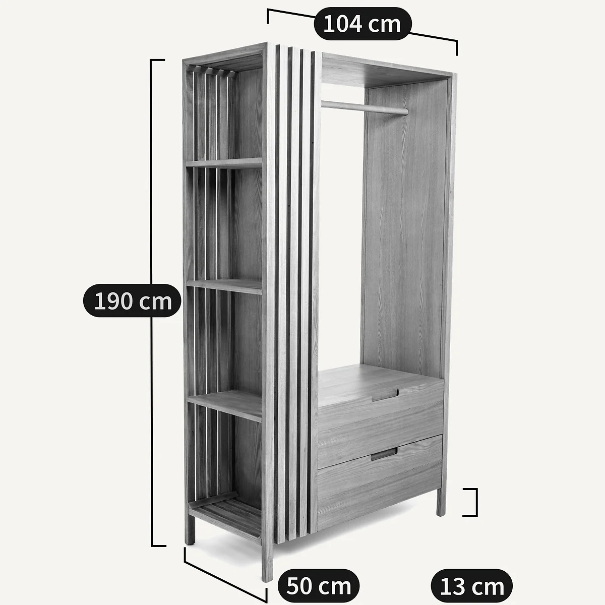 Theonie Wardrobe Unit – image 7
