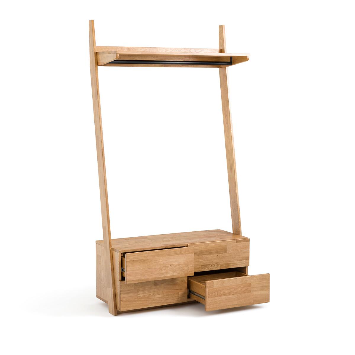 Domeno Solid Oak 4-Drawer Wardrobe Unit – image 2