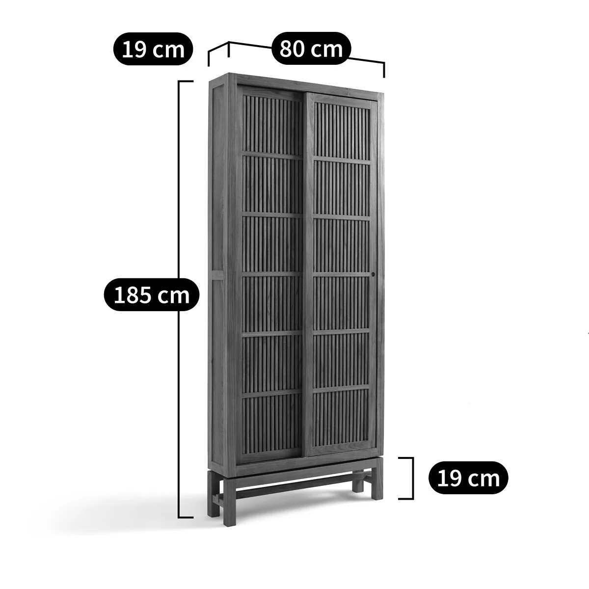 Castilla Teak Wardrobe – image 8