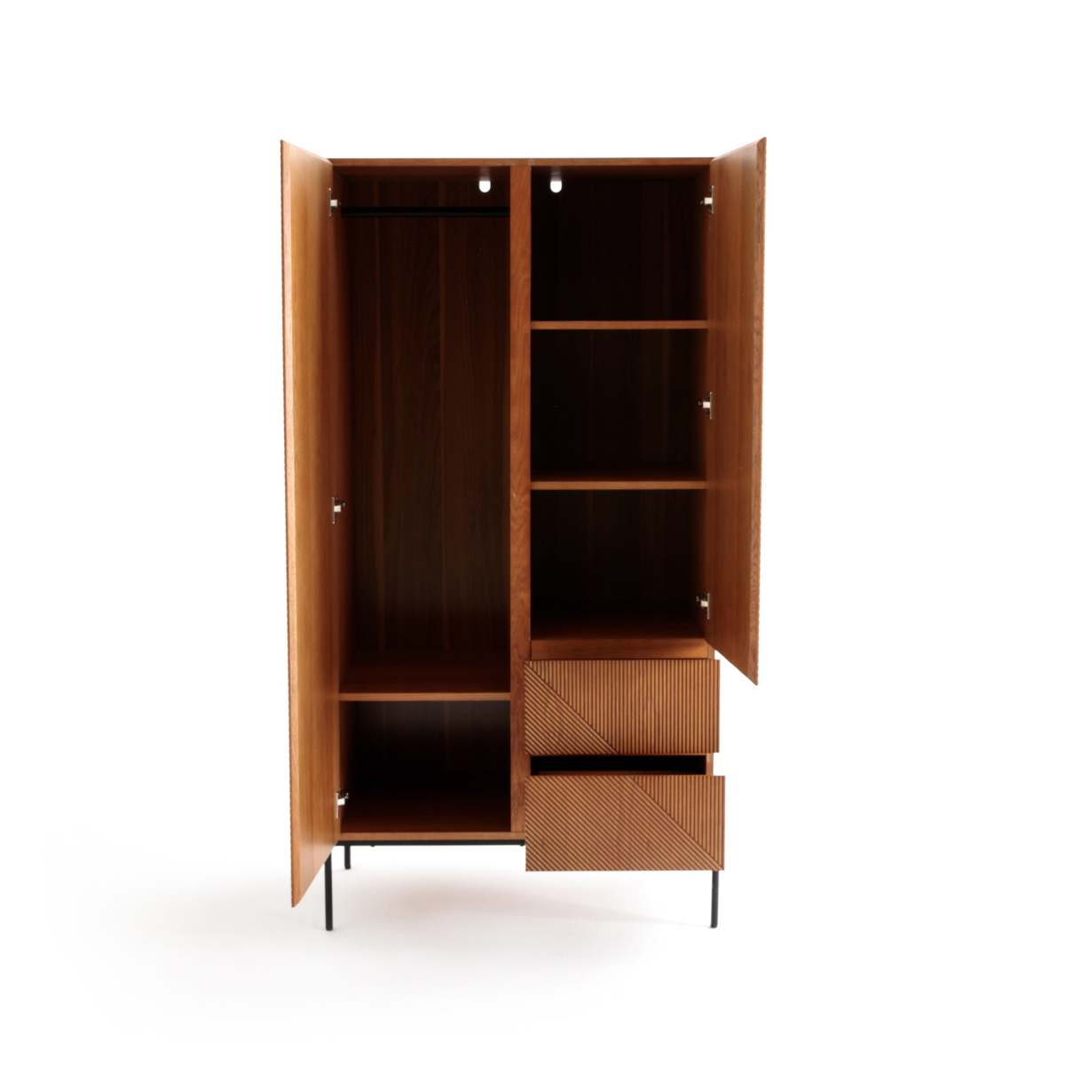 Lodge 2-Door Wardrobe – image 3