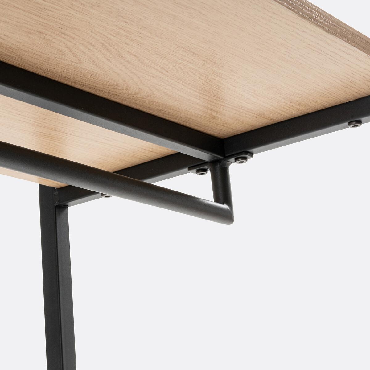 Adarbi Corner Wood & Metal Wardrobe Unit – image 4