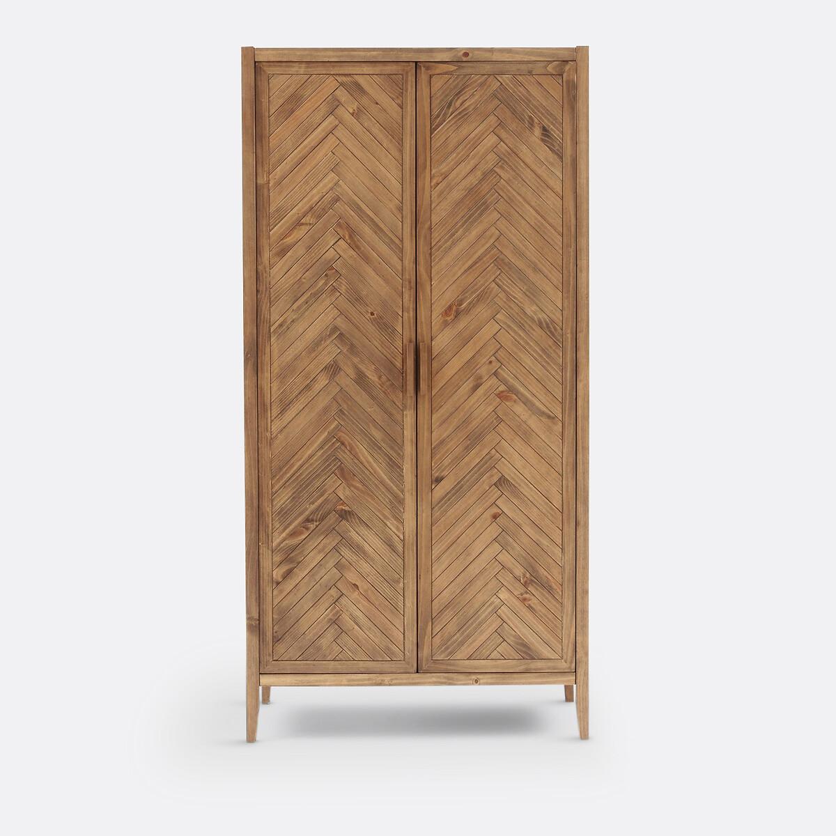 Nottingham 2-Door Solid Pine Wardrobe – image 3