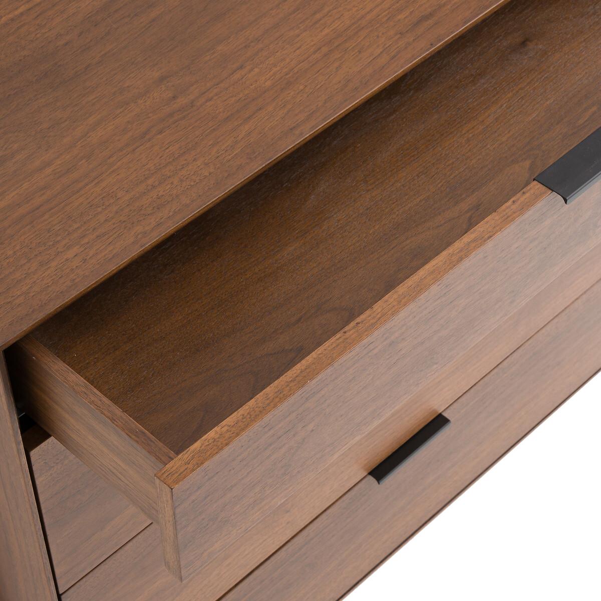 Rory Walnut Wardrobe Drawer Dressing Room Unit – image 5