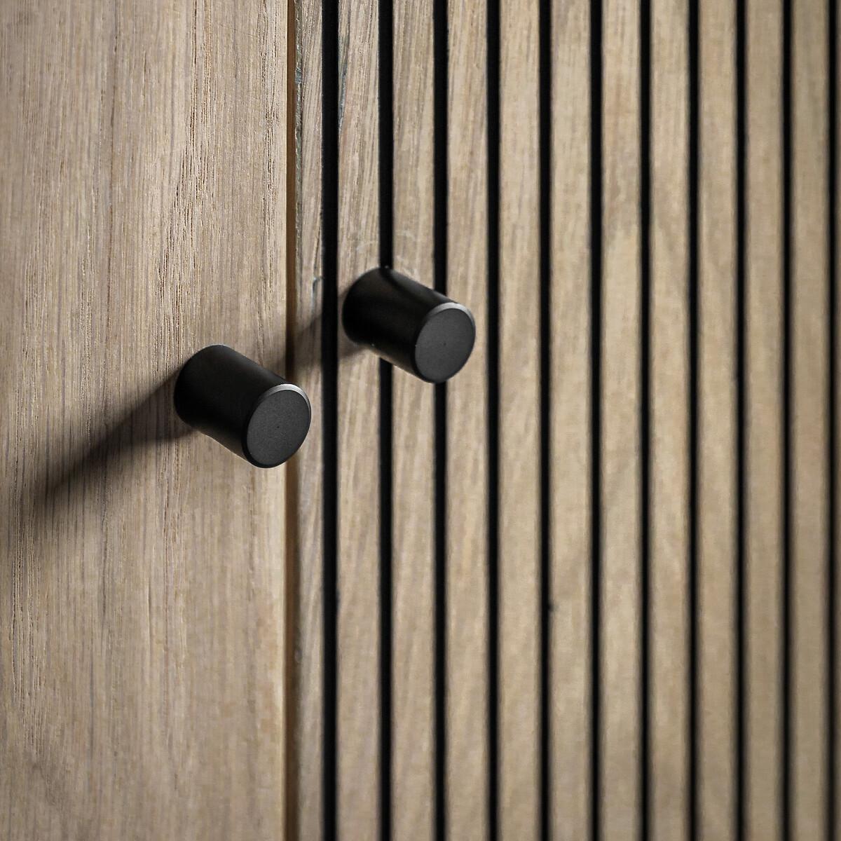 Hopewell 2 Door Oak Slatted Wardrobe – image 6