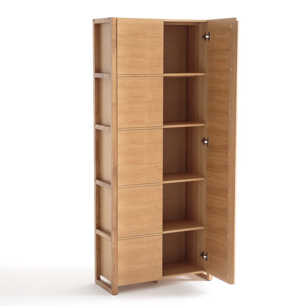 COMPO Scandi-Style Oak Double Wardrobe – image 4