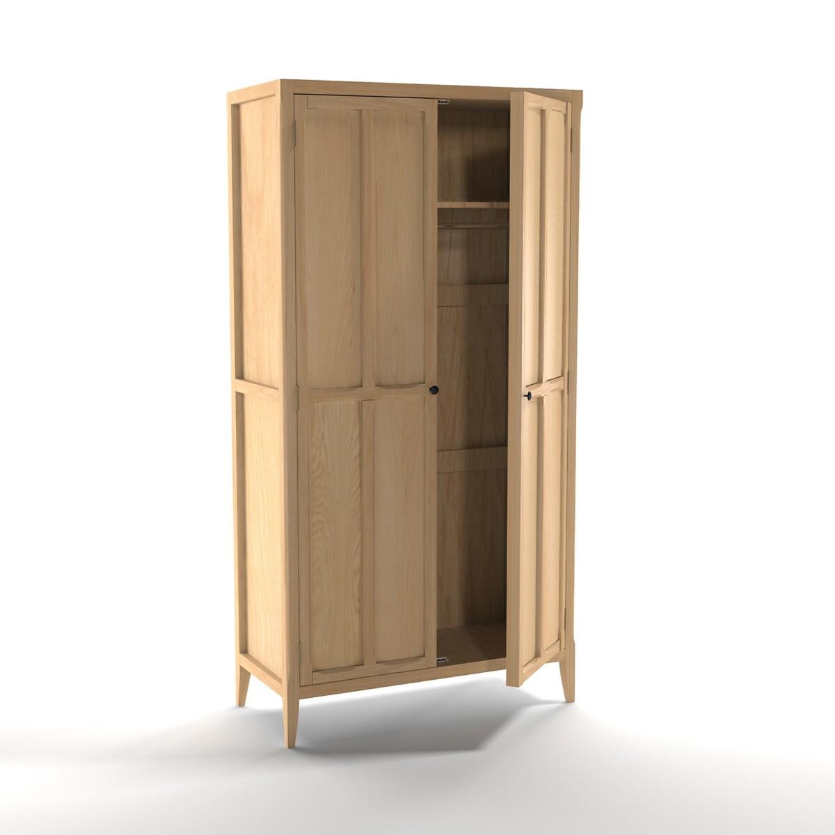 Eugénie 2-Door Wardrobe – image 3