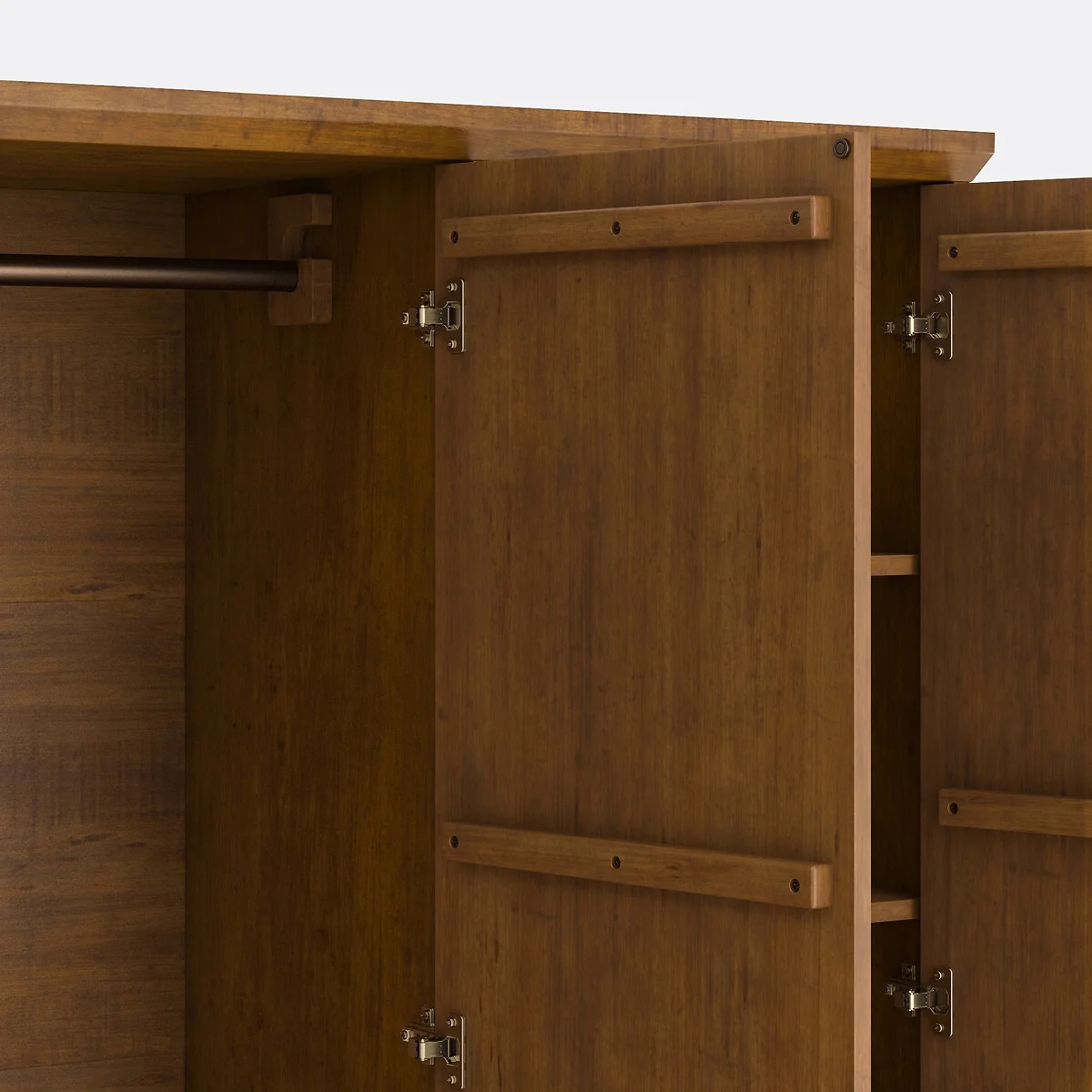 Lindley Triple 4-Drawer Pine Wardrobe – image 5