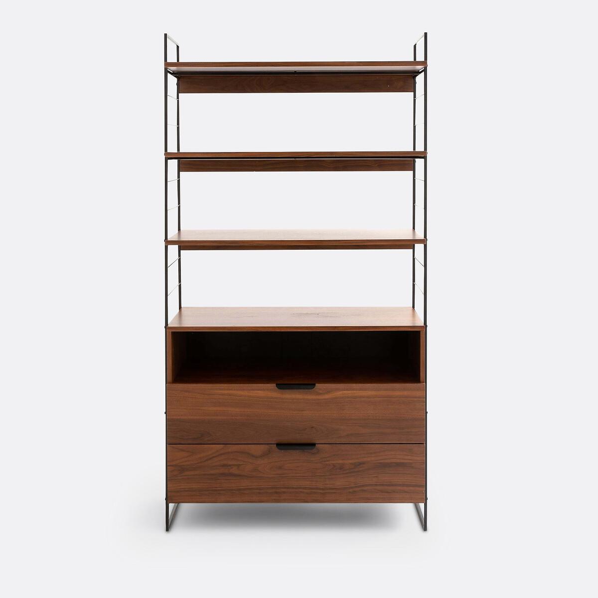 Watford Wide Wardrobe Module with 2 Drawers & 3 Shelves – image 3