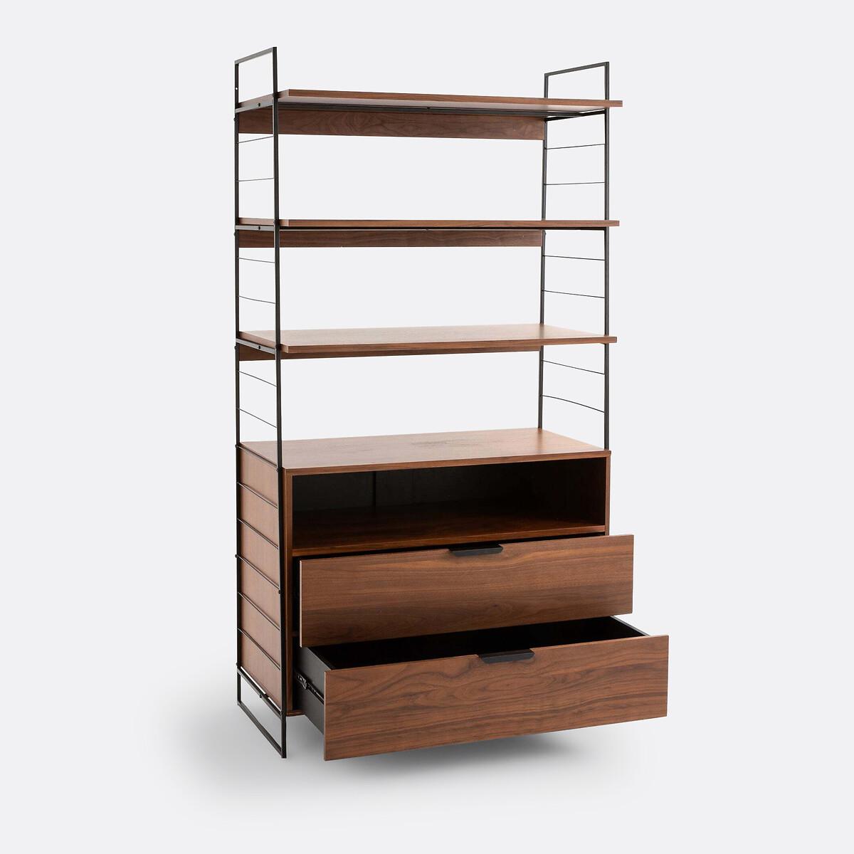 Watford Wide Wardrobe Module with 2 Drawers & 3 Shelves – image 4