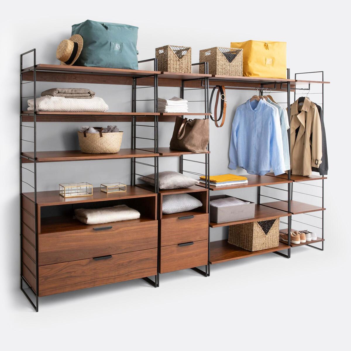 Watford Wide Wardrobe Module with 2 Drawers & 3 Shelves – image 7