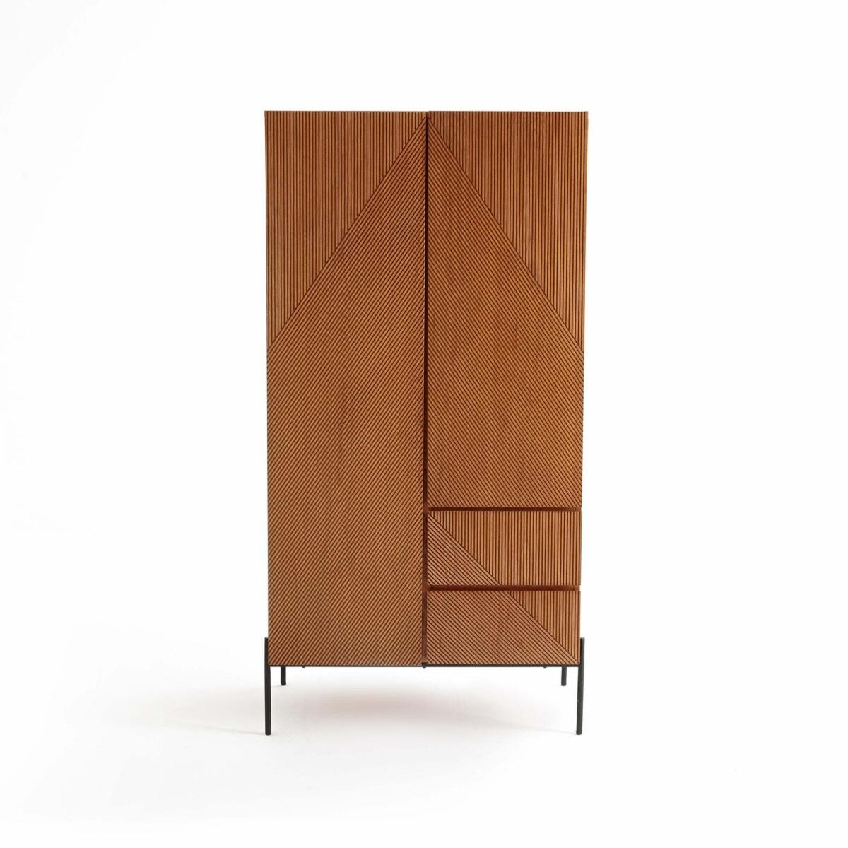 Les Signatures - Lodge 2-Door Oak Veneer Wardrobe – image 2
