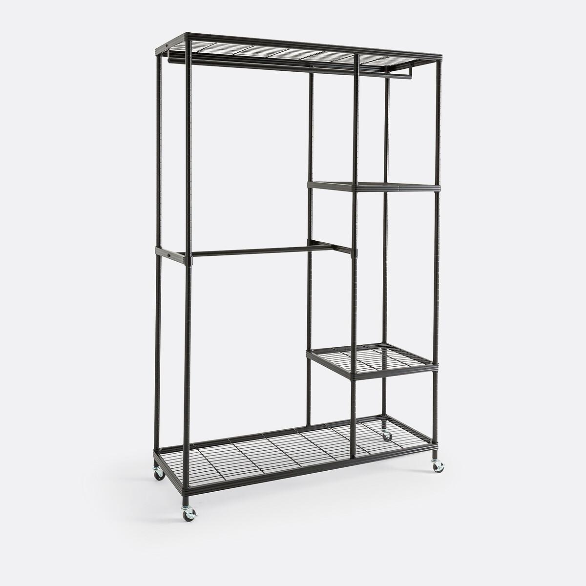 Fozzo 2-Rail Portable Wardrobe Unit – image 3