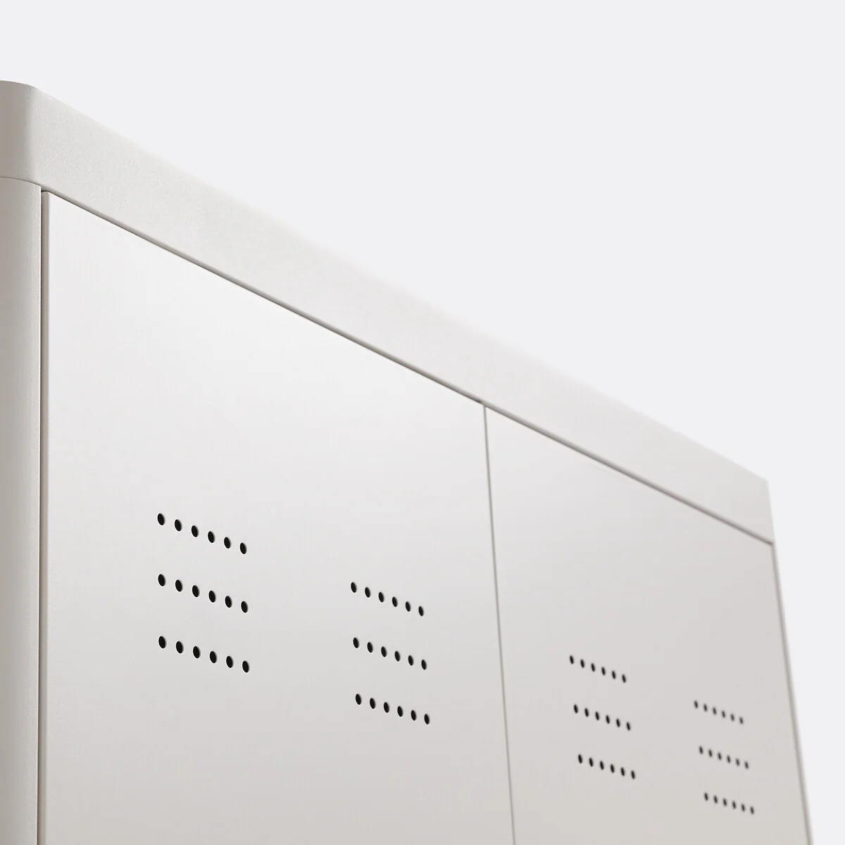 2-Door Wardrobe, Steel, Livona – image 9