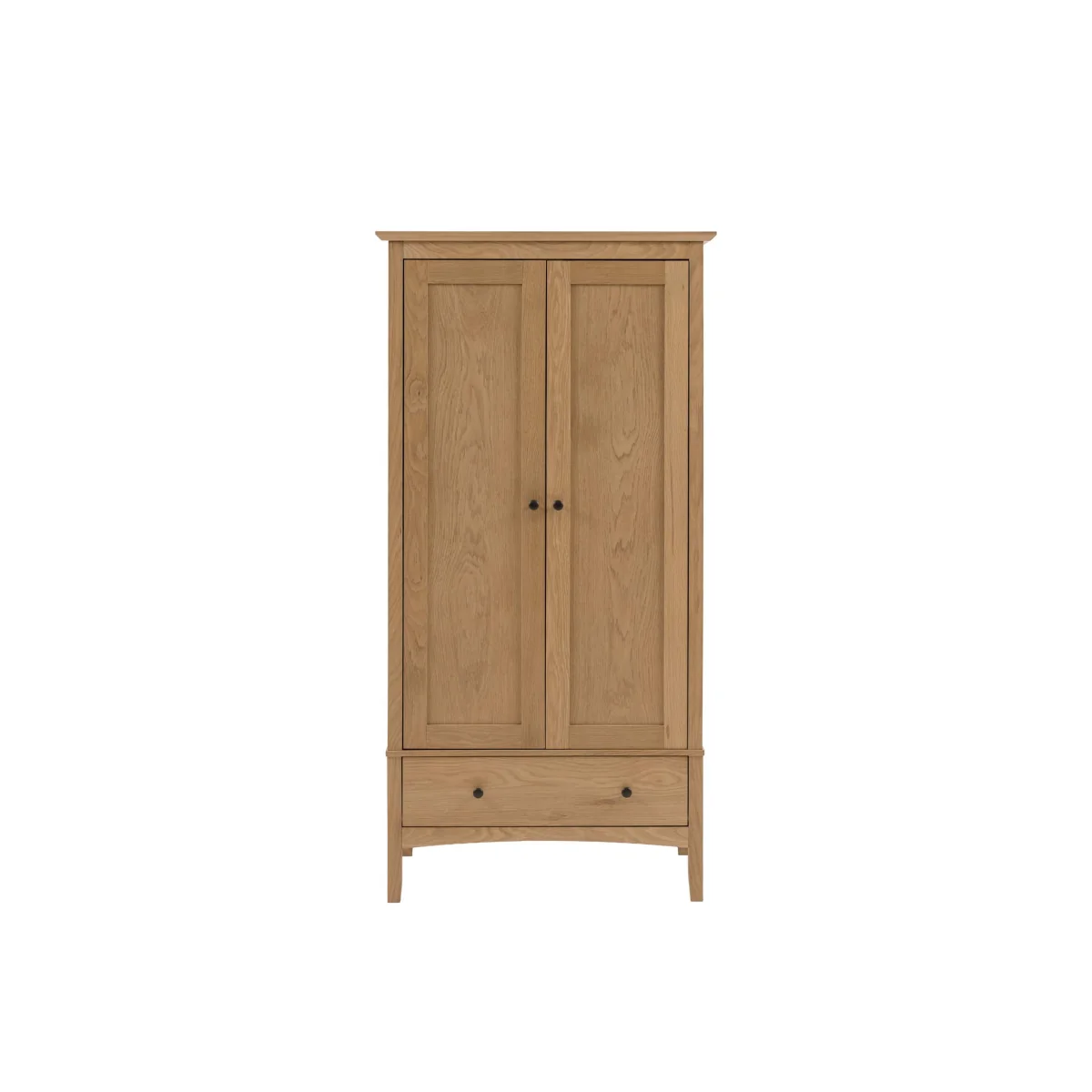 Gallery Direct Rye Double Wardrobe Natural – image 2