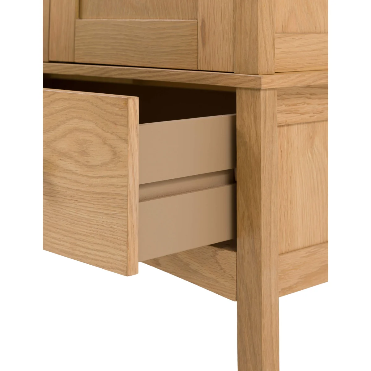 Gallery Direct Rye Double Wardrobe Natural – image 10