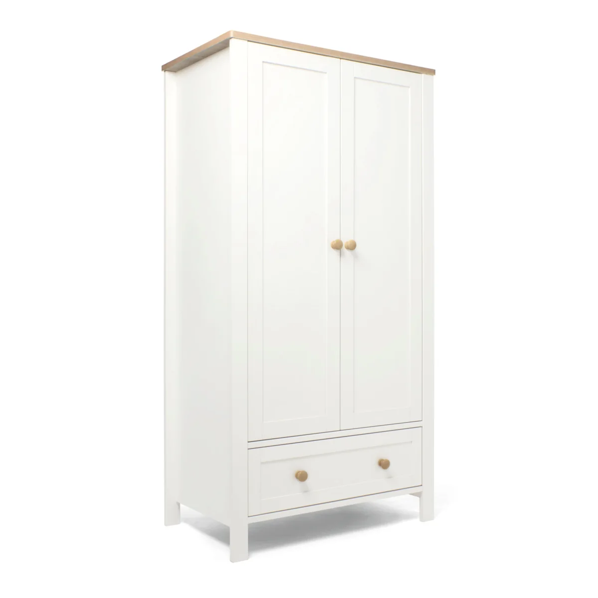Mamas & Papas Wedmore Wardrobe - White Oak White Mix – image 2