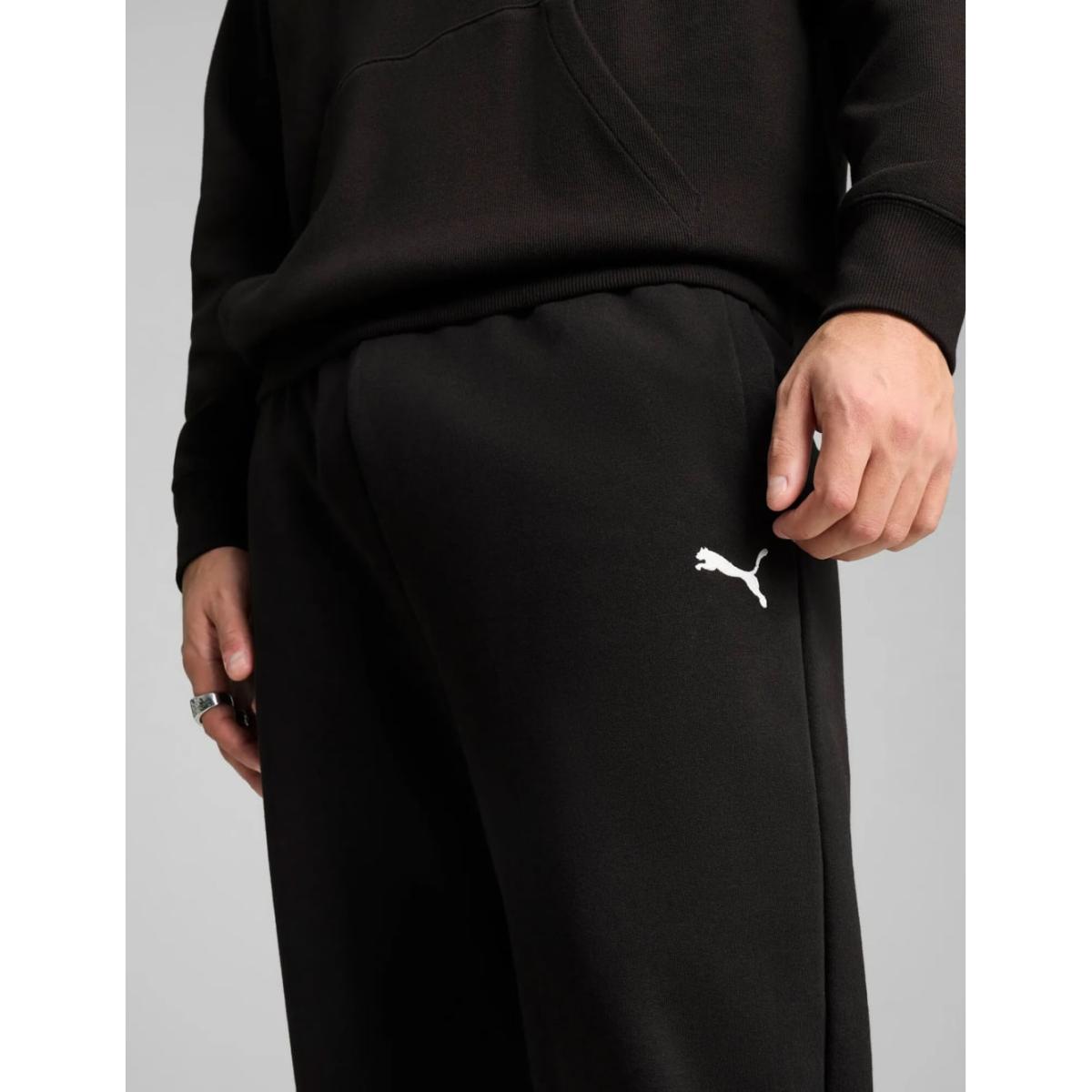 Puma Men's Wardrobe Ess Pure Cotton Joggers - XL - Black, Black – image 6