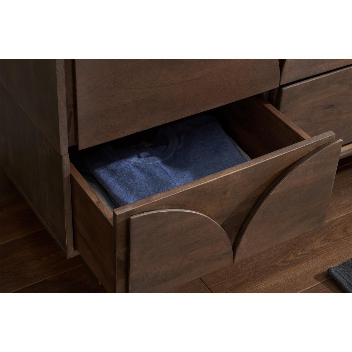 Keala Triple Wardrobe, Mango Wood – image 7