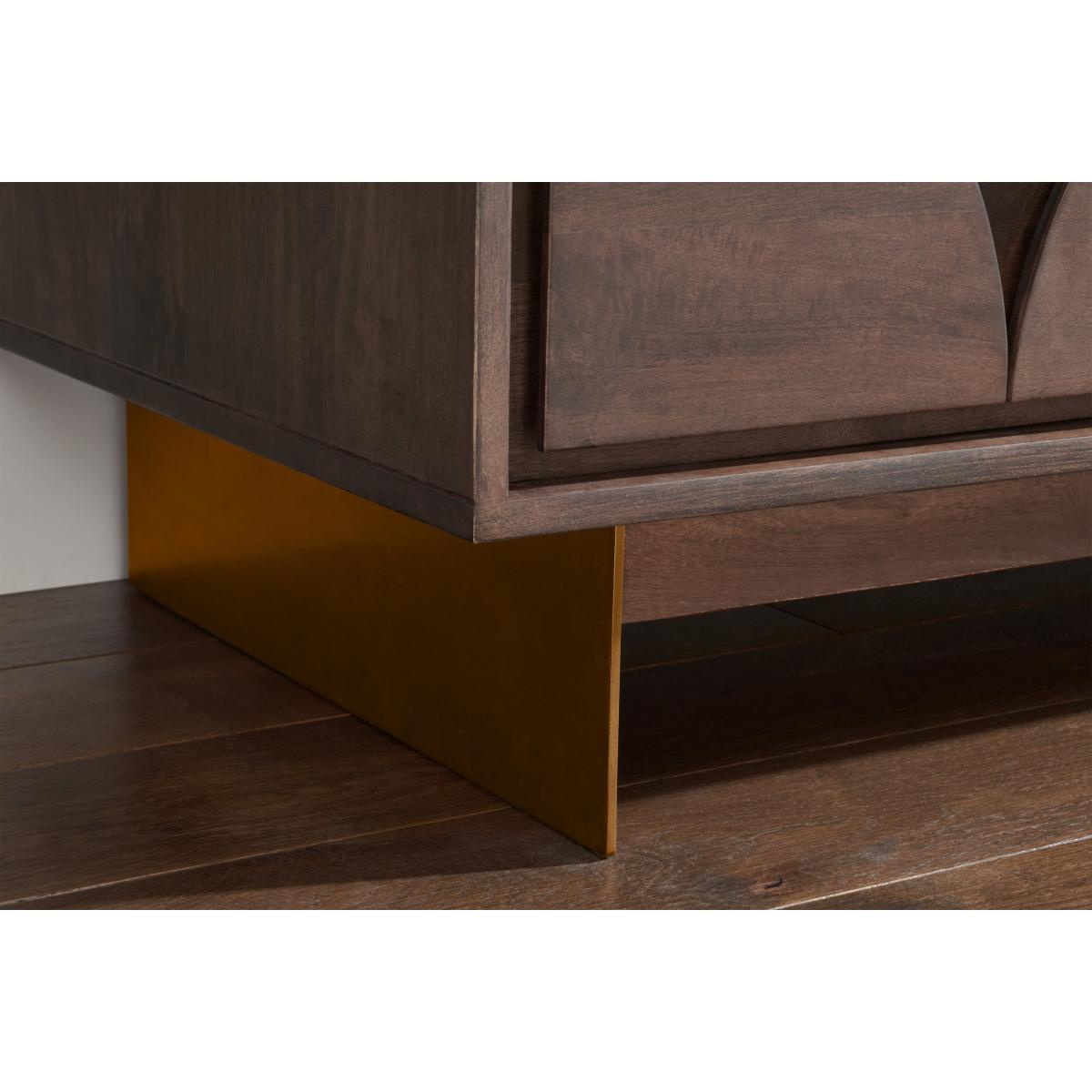 Keala Triple Wardrobe, Mango Wood – image 8