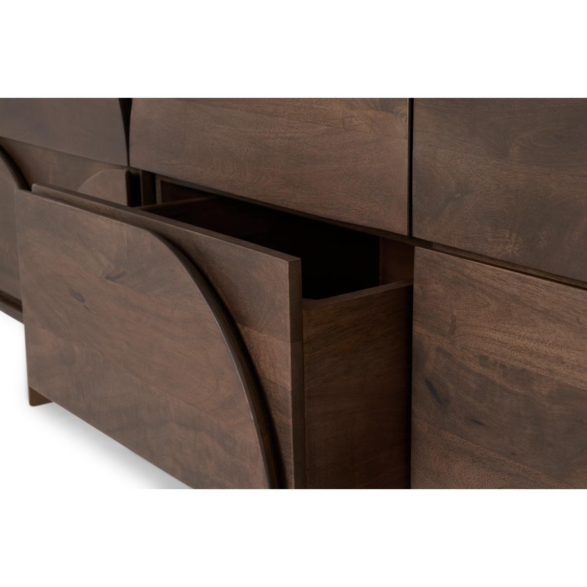 Keala Triple Wardrobe, Mango Wood – image 9