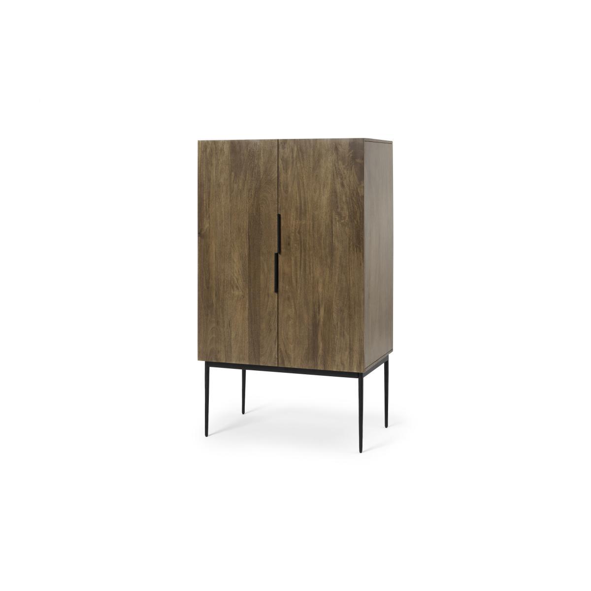Rakara Clothes Storage, Warm Chestnut Mango Wood – image 2