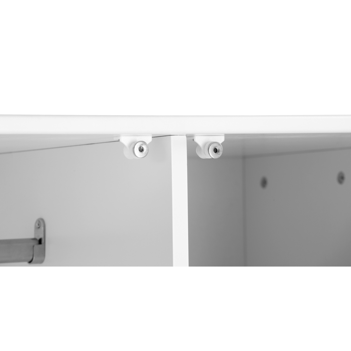 Linus Wardrobe, Pine and White – image 9